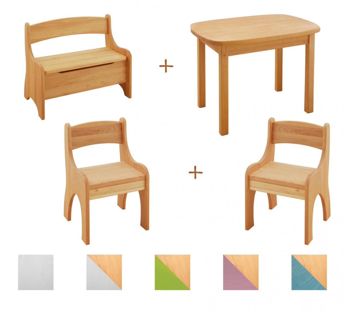 Kindersitzgruppe Kindertisch Mit Bank Und 2 Stuhlen Stuhl Bio Holz